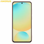 AMORUS For Samsung Galaxy S24 FE Case Precise Cutouts TPU Fiber Lining Shockproof Phone Cover