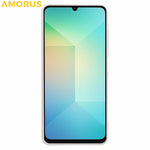 AMORUS For Samsung Galaxy A06 4G Case Precise Cutouts TPU Fiber Lining Shockproof Phone Cover