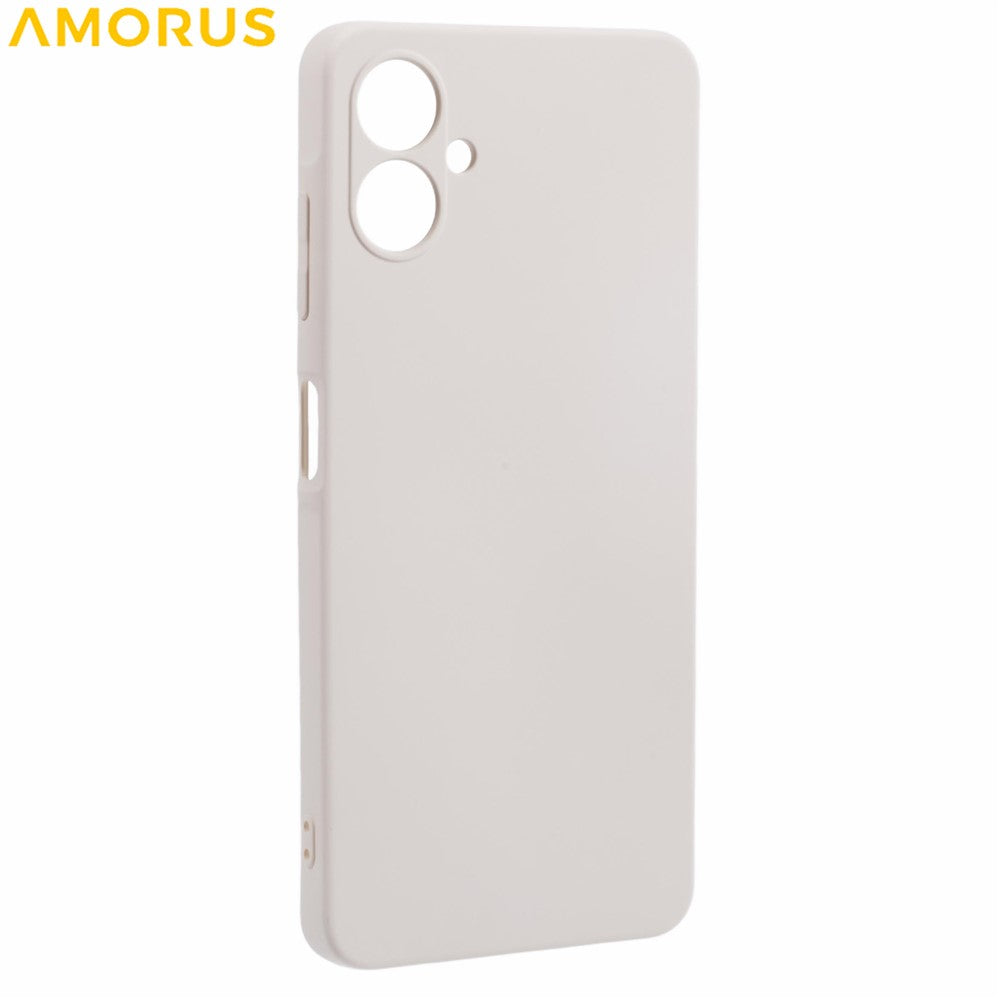 AMORUS For Samsung Galaxy A06 4G Case Precise Cutouts TPU Fiber Lining Shockproof Phone Cover