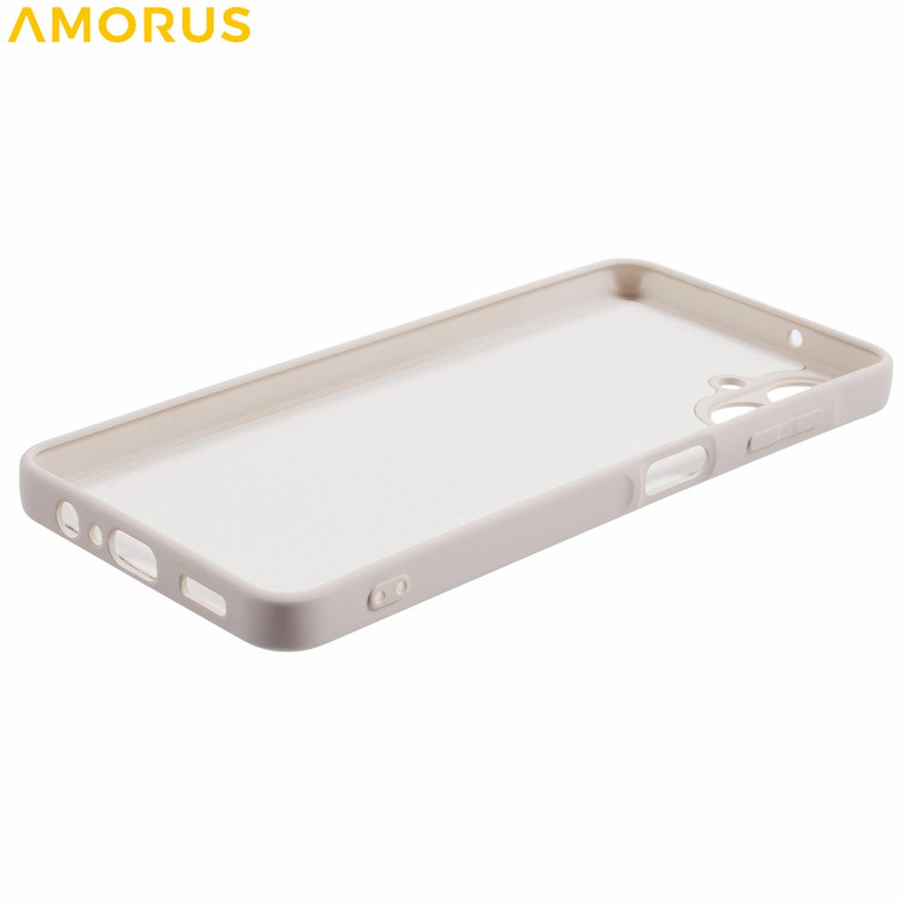 AMORUS For Samsung Galaxy A06 4G Case Precise Cutouts TPU Fiber Lining Shockproof Phone Cover
