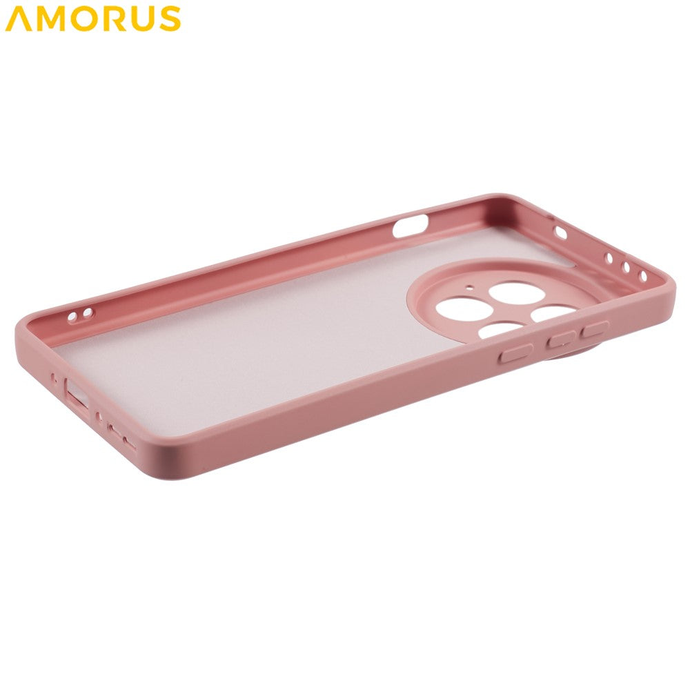 AMORUS For OnePlus 13 Case Precise Cutouts TPU Fiber Lining Shockproof Phone Cover