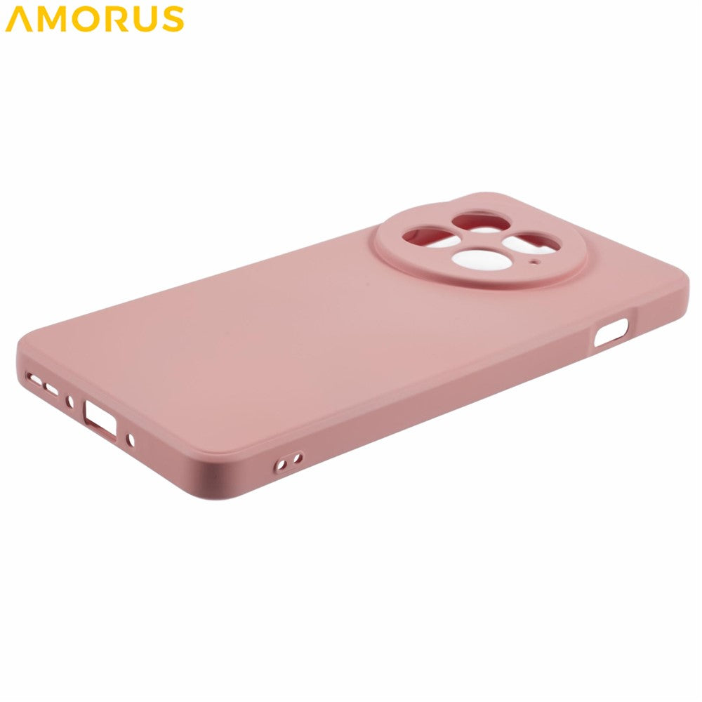AMORUS For OnePlus 13 Case Precise Cutouts TPU Fiber Lining Shockproof Phone Cover