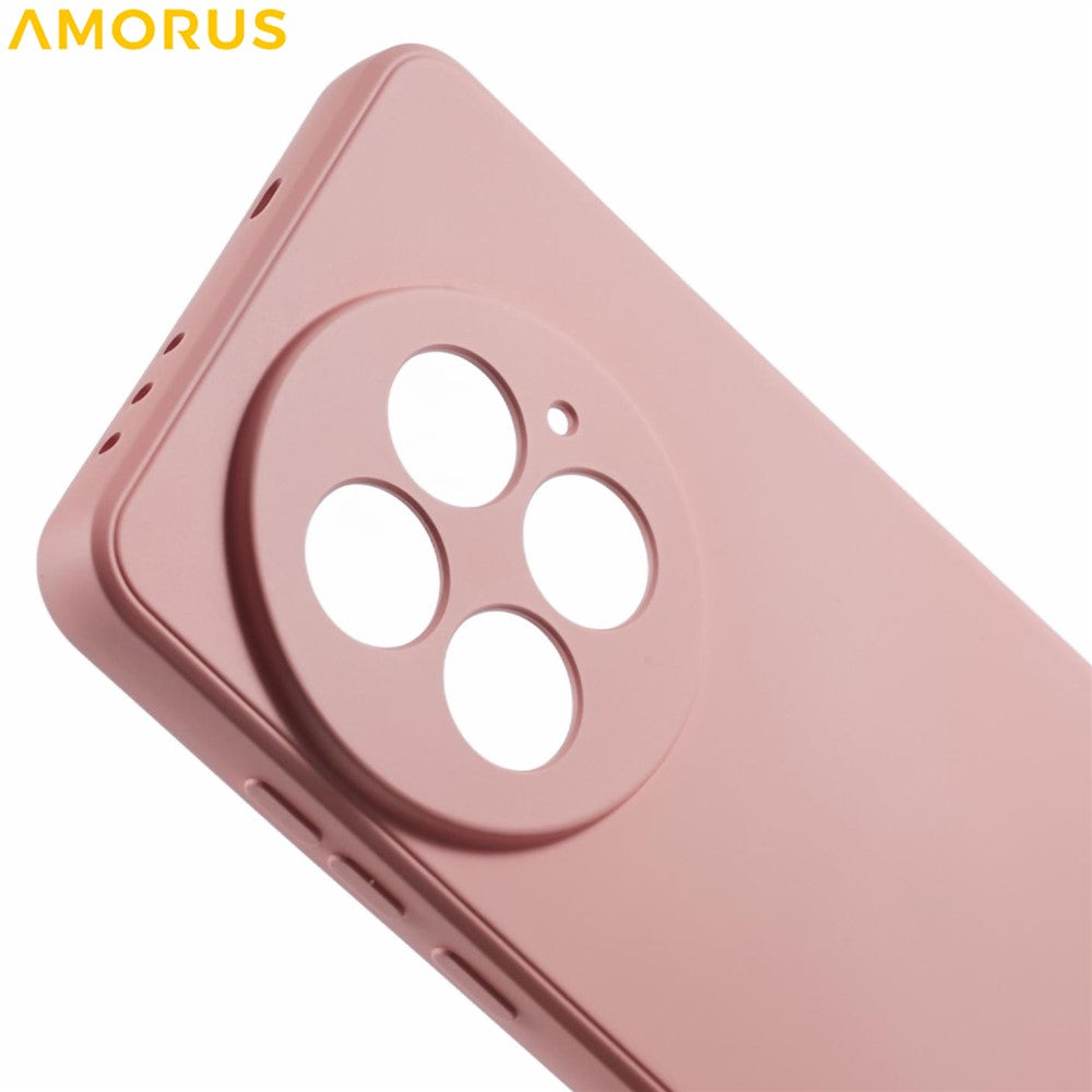 AMORUS For OnePlus 13 Case Precise Cutouts TPU Fiber Lining Shockproof Phone Cover