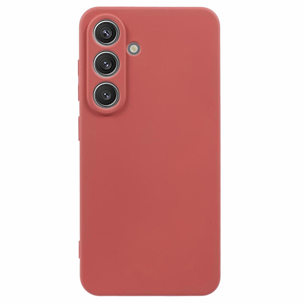 AMORUS For Samsung Galaxy S25 Case Precise Cutouts TPU Fiber Lining Shockproof Phone Cover
