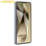 AMORUS For Samsung Galaxy S25 Ultra Case Precise Cutouts TPU Fiber Lining Shockproof Phone Cover