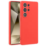 AMORUS For Samsung Galaxy S25 Ultra Case Precise Cutouts TPU Fiber Lining Shockproof Phone Cover