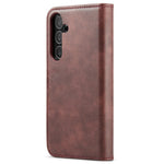 DG.MING for Samsung Galaxy S25 FE Case Detachable Split Leather Phone Cover
