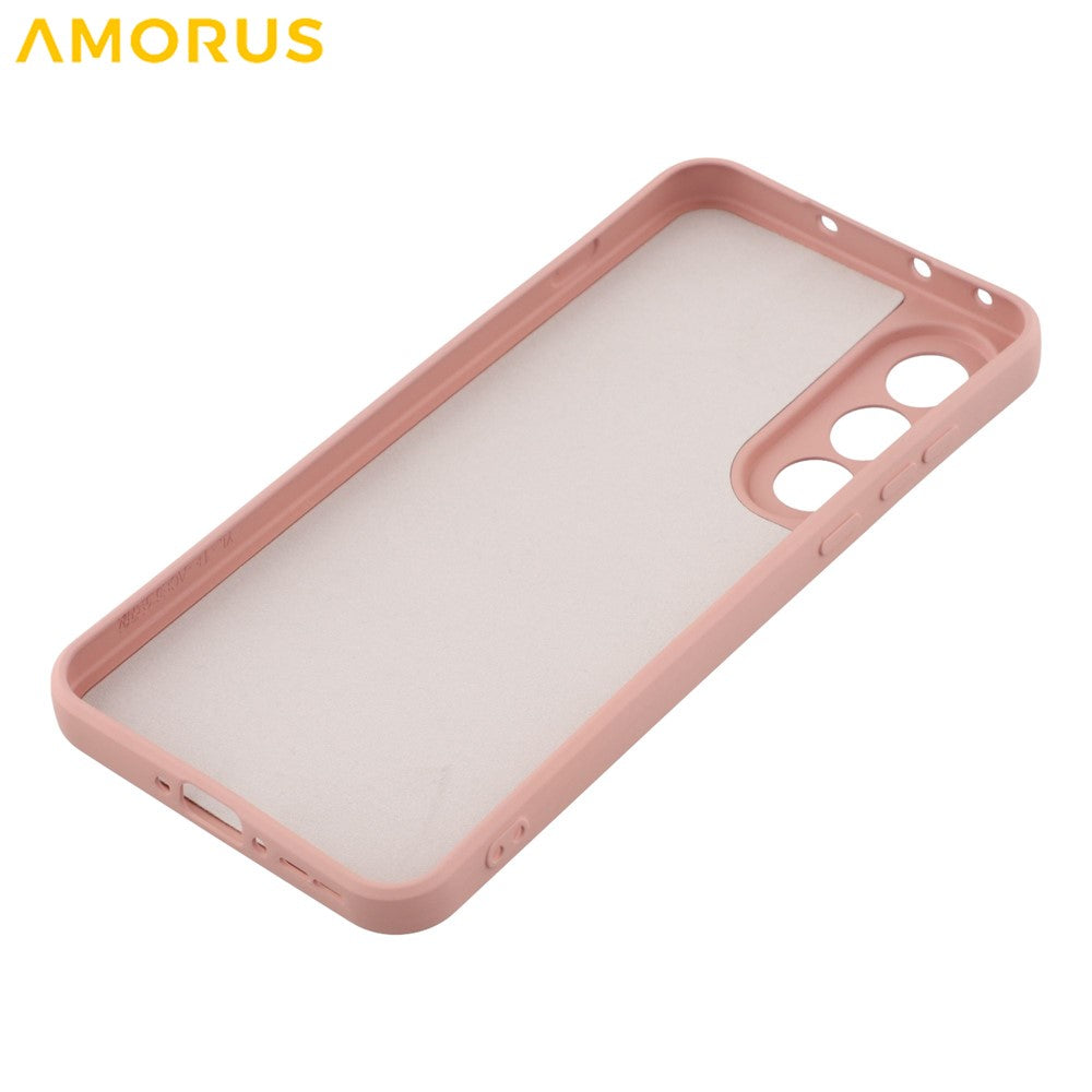 AMORUS-etui til OnePlus Nord 5 5G / Ace 5 Ultra 5G, præcise udskæringer, TPU-fiberforing, stødsikkert mobilcover