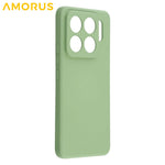 AMORUS For Xiaomi 15S Pro Case Precise Cutouts TPU Fiber Lining Shockproof Phone Cover