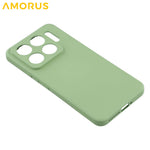AMORUS For Xiaomi 15S Pro Case Precise Cutouts TPU Fiber Lining Shockproof Phone Cover