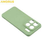 AMORUS For Xiaomi 15S Pro Case Precise Cutouts TPU Fiber Lining Shockproof Phone Cover