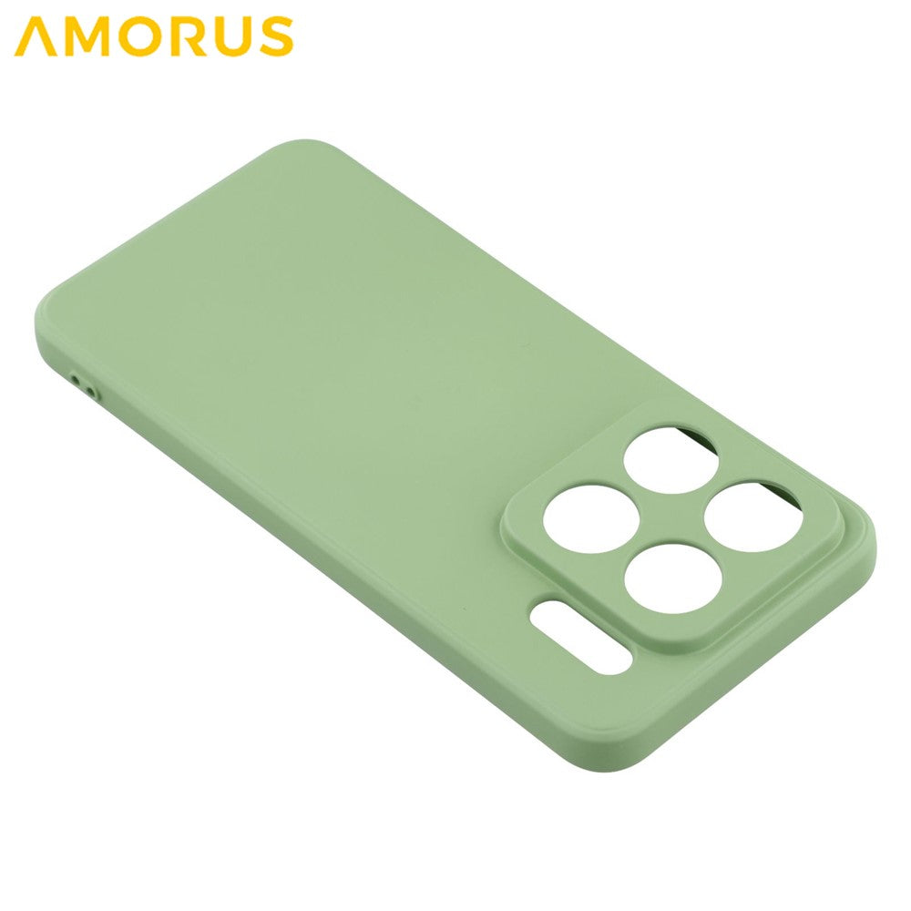 AMORUS For Xiaomi 15S Pro Case Precise Cutouts TPU Fiber Lining Shockproof Phone Cover