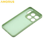 AMORUS For Xiaomi 15S Pro Case Precise Cutouts TPU Fiber Lining Shockproof Phone Cover