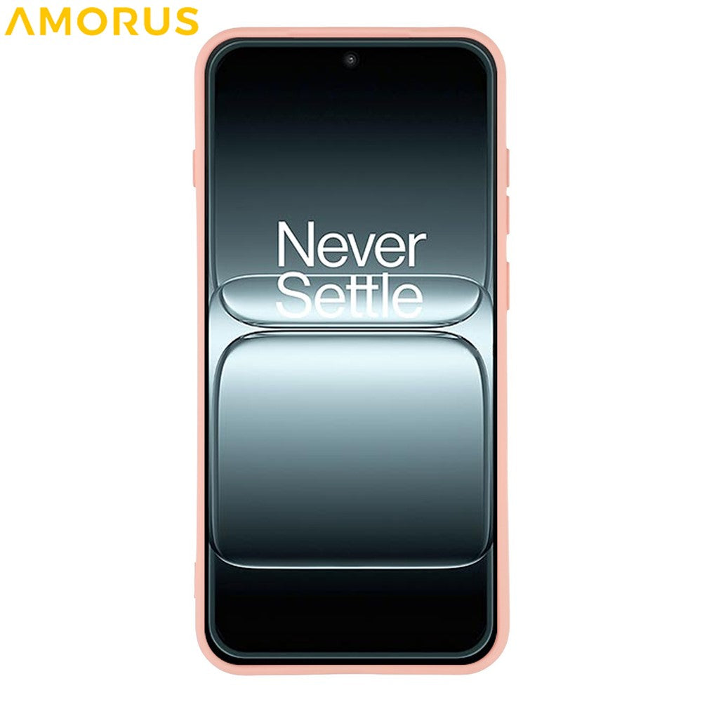 AMORUS För OnePlus 13T 5G Skal Precisa Utskärningar TPU Fiberfoder Stötsäkert mobilskal