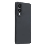 AMORUS For Samsung Galaxy S25 Edge Case Precise Cutouts TPU Fiber Lining Shockproof Phone Cover