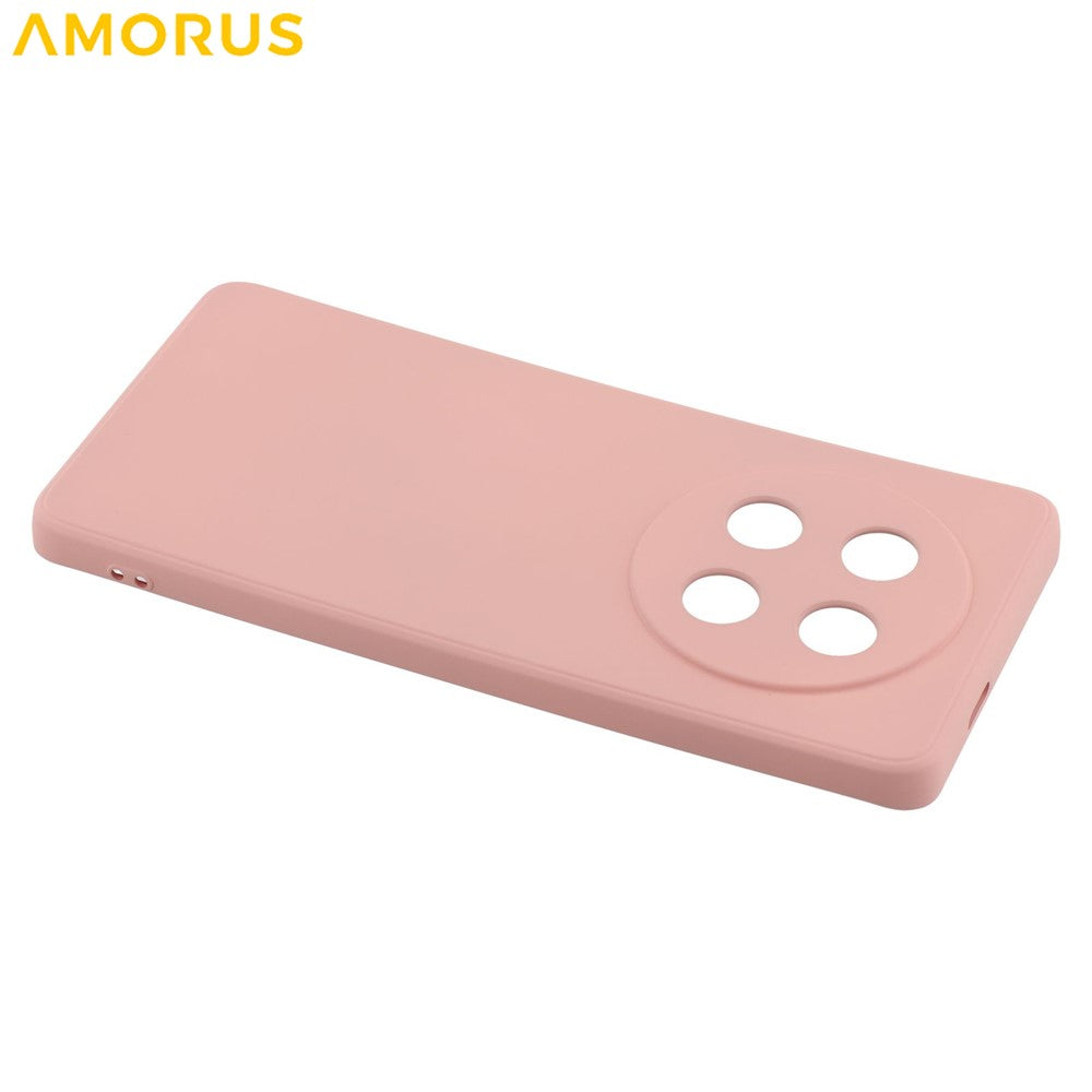 AMORUS Telefoncover til Honor Magic7 Lite 5G / X9c 5G / X60 Pro 5G Præcise udskæringer TPU Fiberforing Stødsikkert cover