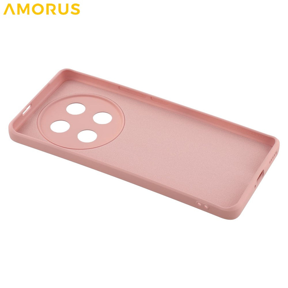 AMORUS Telefoncover til Honor Magic7 Lite 5G / X9c 5G / X60 Pro 5G Præcise udskæringer TPU Fiberforing Stødsikkert cover