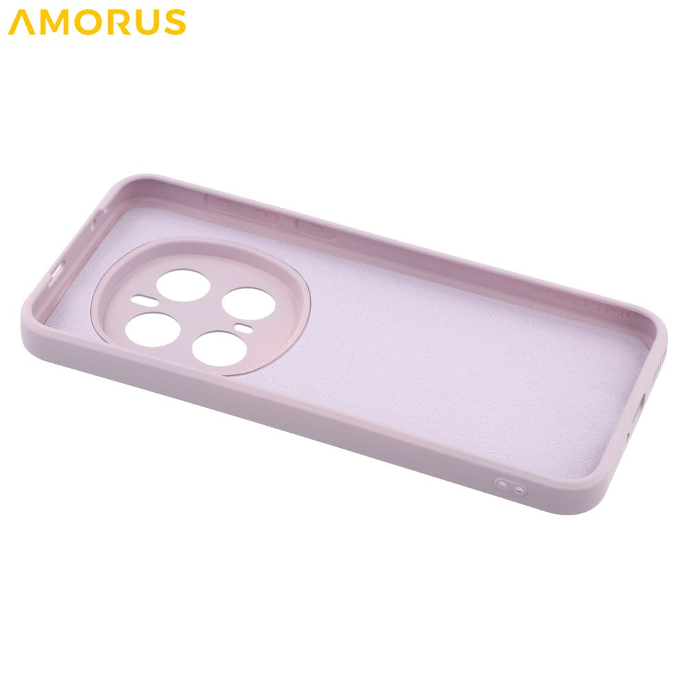 AMORUS For Honor Magic7 Pro 5G Case Precise Cutouts TPU Fiber Lining Shockproof Phone Cover