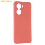 AMORUS For Xiaomi Poco X7 Pro 5G / Redmi Turbo 4 5G Case Precise Cutouts TPU Fiber Lining Shockproof Phone Cover