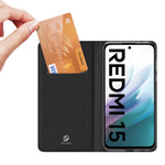 DUX DUCIS For Xiaomi Redmi 15 4G (EU) (171mm) Case  Skin Pro Series Leather Stand Cover Card Holder