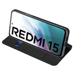 DUX DUCIS For Xiaomi Redmi 15 4G (EU) (171mm) Case  Skin Pro Series Leather Stand Cover Card Holder