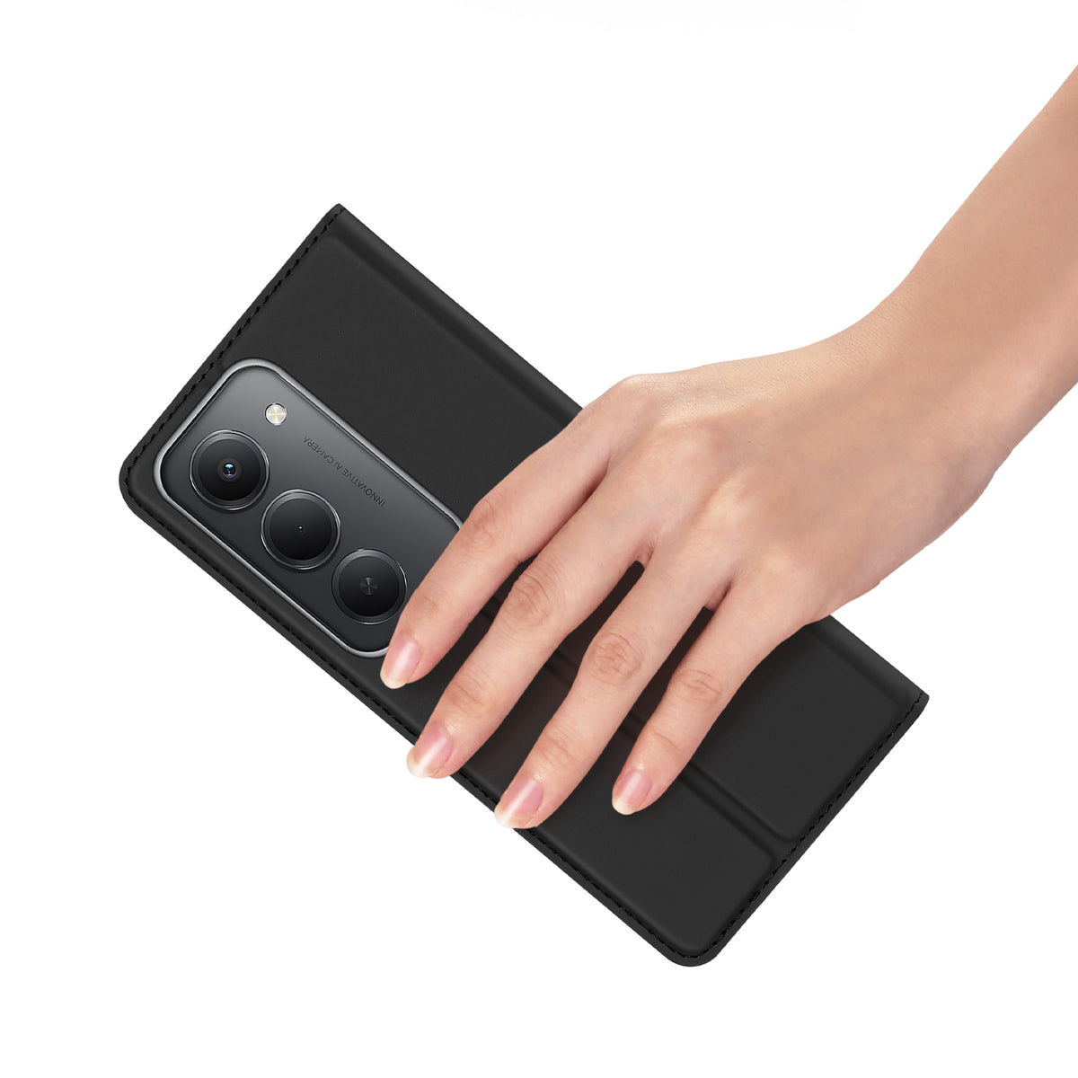 DUX DUCIS For Xiaomi Redmi 15 4G (EU) (171mm) Case  Skin Pro Series Leather Stand Cover Card Holder