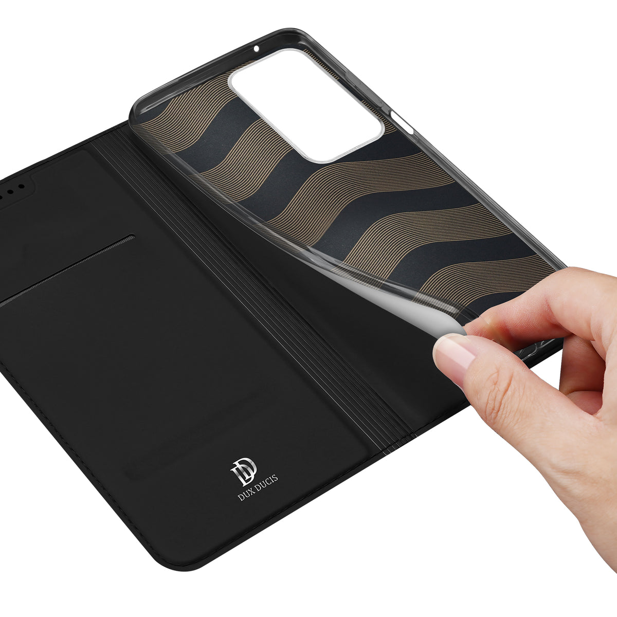 DUX DUCIS For Xiaomi Redmi 15 4G (EU) (171mm) Case  Skin Pro Series Leather Stand Cover Card Holder