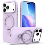For iPhone 18 Pro Max / 17 Pro Max Case Compatible with MagSafe Kickstand PC + Silicone Phone Cover