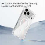 ABEEL Til iPhone 17 Pro Cover Kompatibel med MagSafe Anti-ridse Klart TPU PC Telefonbagcover