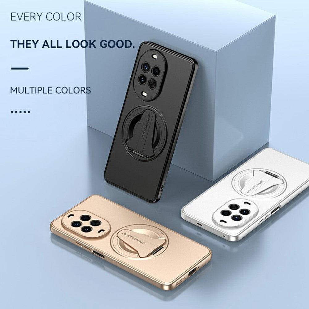 For Huawei nova 14 Pro 5G Magnetic Case Hidden Kickstand Skin-Feel Matte PC TPU Phone Back Cover