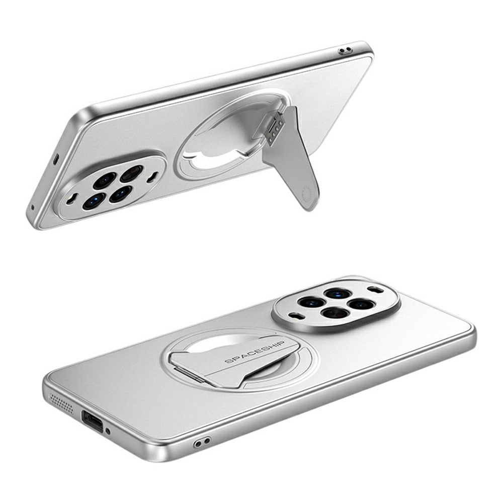 For Huawei nova 14 Pro 5G Magnetic Case Hidden Kickstand Skin-Feel Matte PC TPU Phone Back Cover