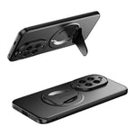 For Huawei nova 14 Ultra 5G Magnetic Case Hidden Kickstand Skin-Feel Matte PC TPU Phone Back Cover