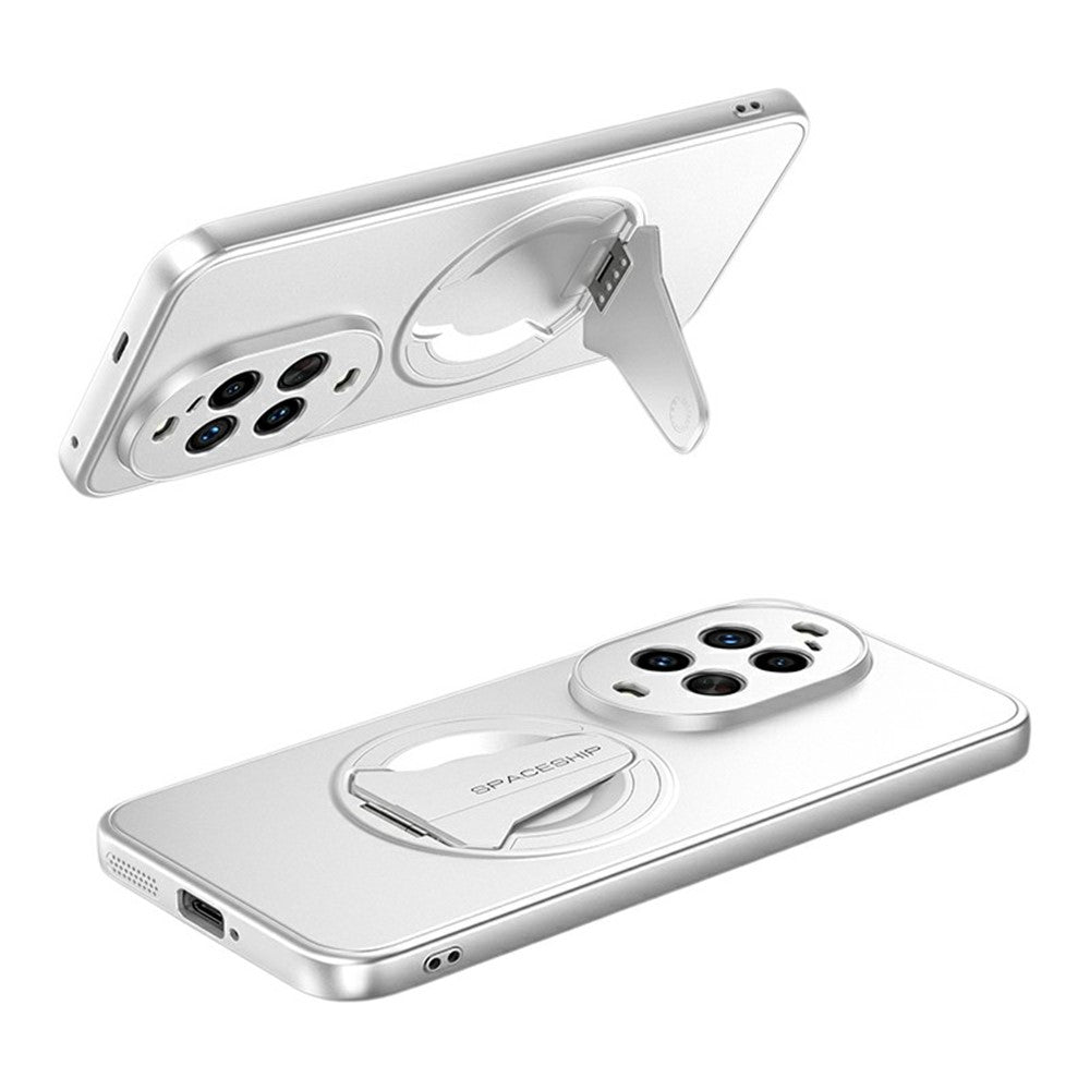 For Huawei nova 14 Ultra 5G Magnetic Case Hidden Kickstand Skin-Feel Matte PC TPU Phone Back Cover