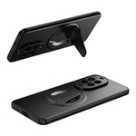 For Huawei nova 14 5G Magnetic Case Hidden Kickstand Skin-Feel Matte PC TPU Phone Back Cover