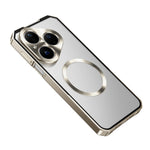 For Huawei Pura 80 Magnetic Case Hard PC Metal Frame Frosted Phone Back Cover