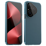 For Huawei Pura 80 Case Magnetic Frame Front Tempered Glass Leather PC Back Phone Cover