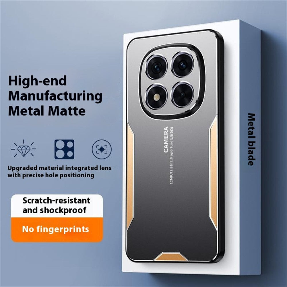 Xiaomi Redmi Note 15 Pro 5G (Global) mobilskal Aluminiumlegering TPU PC Baksida