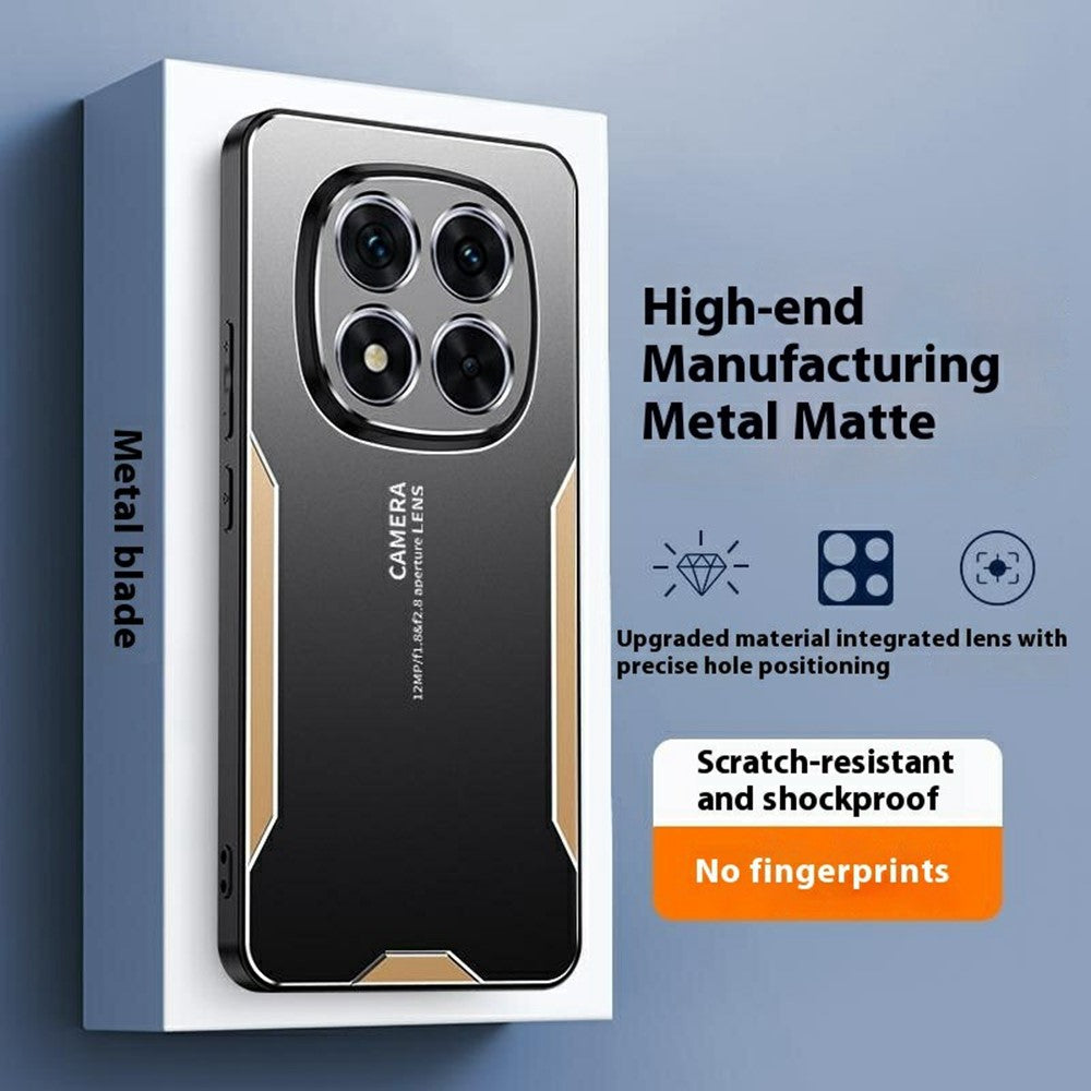 For Xiaomi Poco M8 Pro 5G / Redmi Note 15 Pro+ 5G (Global) Phone Case Aluminium Alloy TPU PC Back Cover
