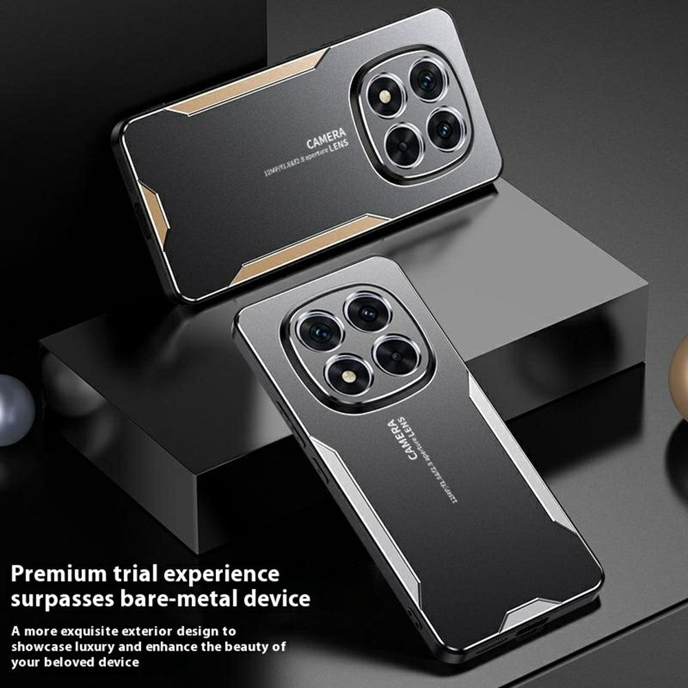 For Xiaomi Poco M8 Pro 5G / Redmi Note 15 Pro+ 5G (Global) Phone Case Aluminium Alloy TPU PC Back Cover