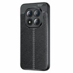 For Xiaomi Poco M8 Pro 5G / Redmi Note 15 Pro+ 5G (Global) Case Litchi Texture TPU Flexible Phone Cover, Black