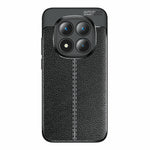 For Xiaomi Poco M8 Pro 5G / Redmi Note 15 Pro+ 5G (Global) Case Litchi Texture TPU Flexible Phone Cover, Black