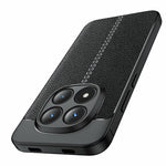 For Xiaomi Poco M8 Pro 5G / Redmi Note 15 Pro+ 5G (Global) Case Litchi Texture TPU Flexible Phone Cover, Black