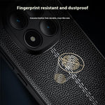 For Xiaomi Poco M8 Pro 5G / Redmi Note 15 Pro+ 5G (Global) Case Litchi Texture TPU Flexible Phone Cover, Black