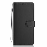 For iPhone SE (2022) / (2020) / 8 / 7 Wallet Case with Strap / Multiple Card Slots Solid Color Leather Stand Phone Cover