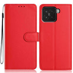 Xiaomi 15T Pro Plånboksfodral med Rem / Flera Kortfack Enfärgat Läderfodral med Stativ