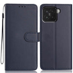 Xiaomi 15T Pro Plånboksfodral med Rem / Flera Kortfack Enfärgat Läderfodral med Stativ