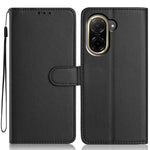 For Xiaomi Redmi A5 NFC (EU) (173.45mm) Wallet Case with Strap / Multiple Card Slots Solid Color Leather Stand Phone Cover