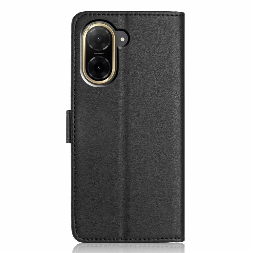 For Xiaomi Redmi A5 NFC (EU) (173.45mm) Wallet Case with Strap / Multiple Card Slots Solid Color Leather Stand Phone Cover
