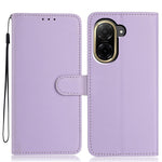 For Xiaomi Redmi A5 NFC (EU) (173.45mm) Wallet Case with Strap / Multiple Card Slots Solid Color Leather Stand Phone Cover