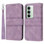 For Xiaomi Redmi 15 4G (EU) (171mm) Case Wallet Skin-Touch Leather Imprinted Phone Cover with Wrist Strap